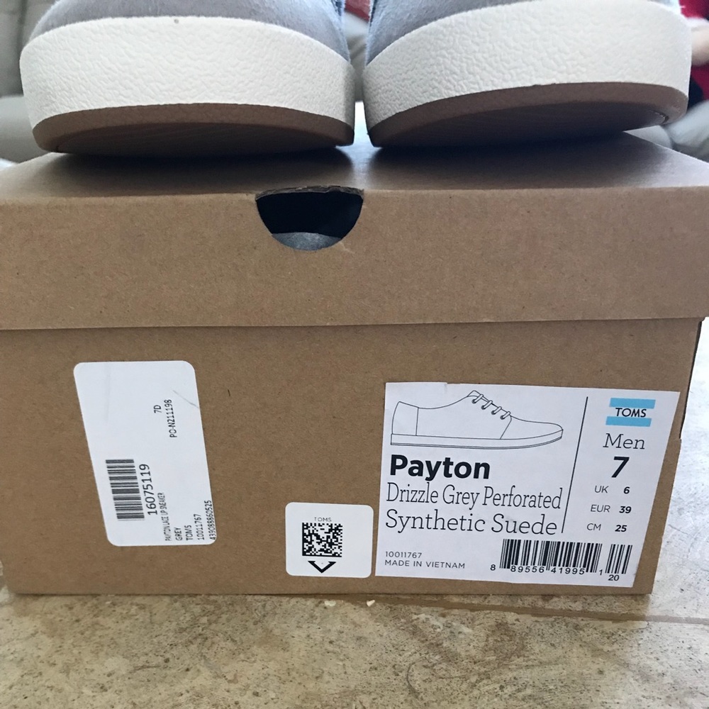 Toms Payton Grey Sneakers - Picture 4 of 4